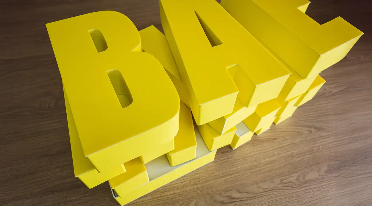 custom indoor retail signs
